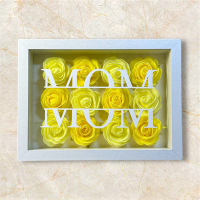 Personalisiertes Rosen Rahmen für die Mama